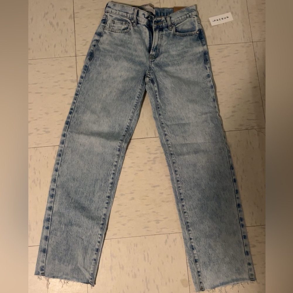 PacSun Light Wash Mid Rise 90’s Straight Leg Jeans